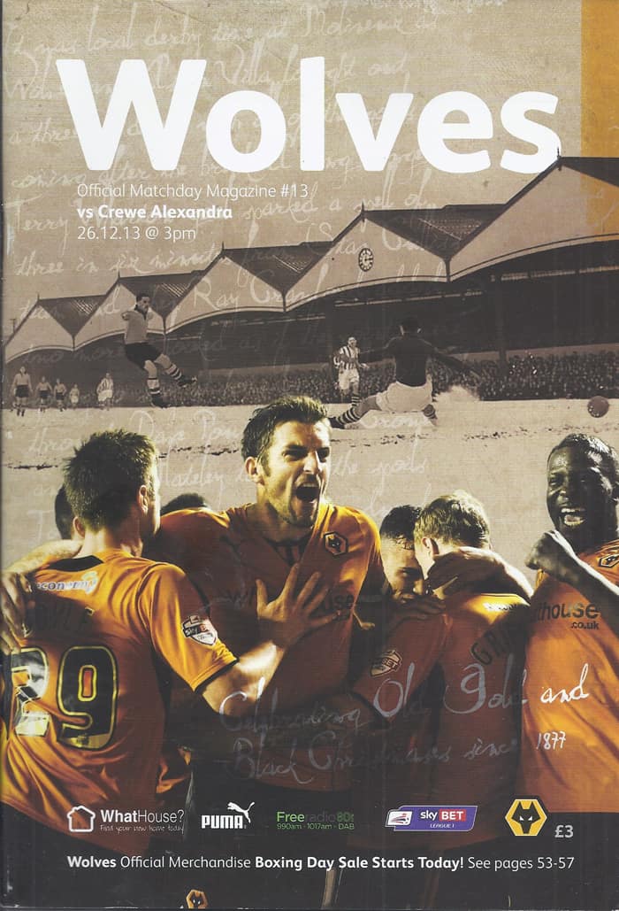 Wolverhampton Wanderers FC v Crewe Alexandra FC